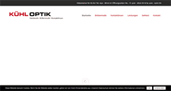 Desktop Screenshot of kuehl-optik.de